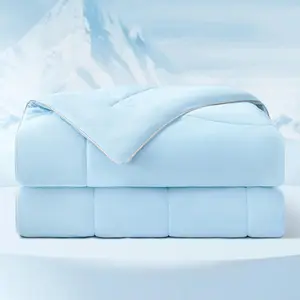 【Deals For You Days】ROSEKIND Cooling Blanket for Hot Sleepers(mid year sale,restock), Lightweight Breathable Summer Blanket with Double-Sided Cooling Fabric, Silky Soft & Durable, OEKO-TEX Certified Gift for Summer, Cooling Blankets, Office Rest