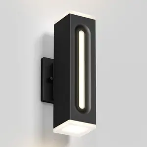 Linea Square LED indoor-outdoor wall light 3 CCT
