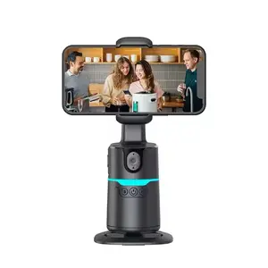 Auto Face Tracking Tripod for Selfie Photography with Face Tracking Feature and Compact Design - Phone
