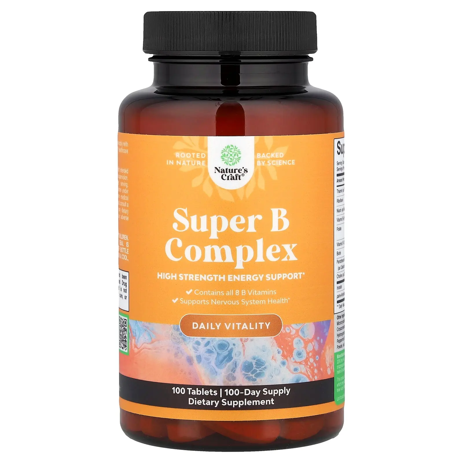 Nature's Craft Super B Complex, 100 Tablets Nature's Craft Super B Complex, 100 Tablets