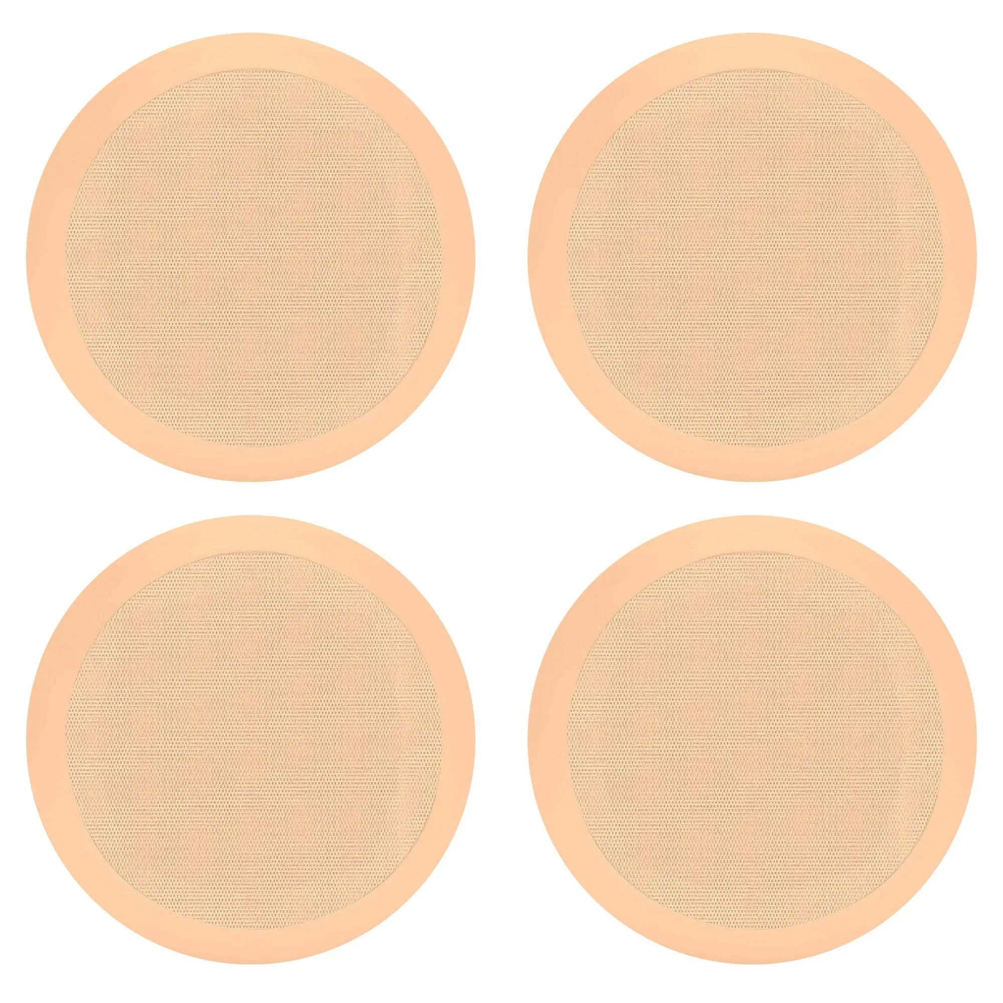 Pyle PDIC Series 150W 5.25" Flush Mount In Wall/In Ceiling Speaker, 2 Pair, Tan
