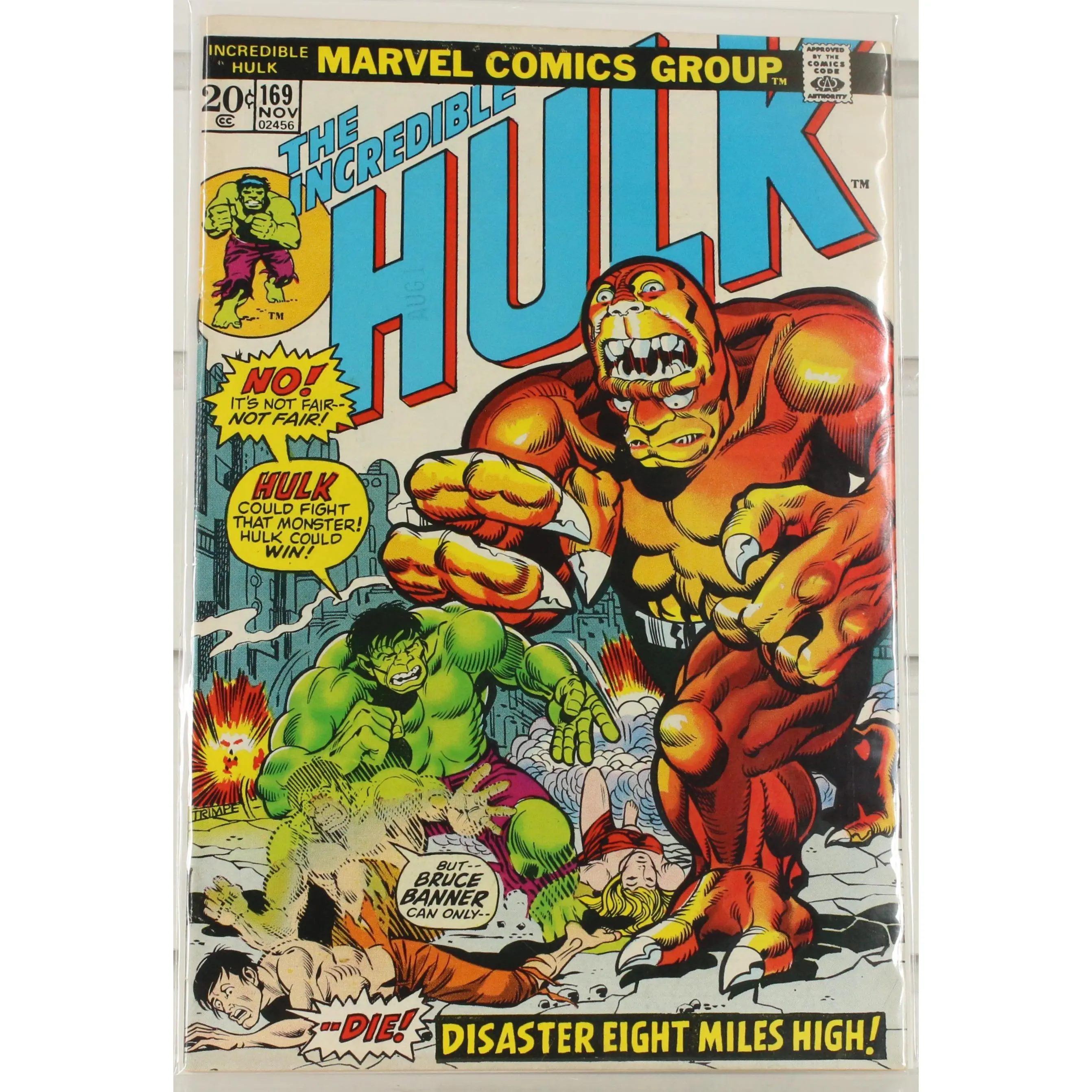Hulk #169 - High Grade!