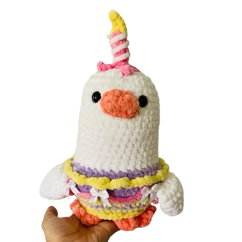 Handmade Crochet celebration goose