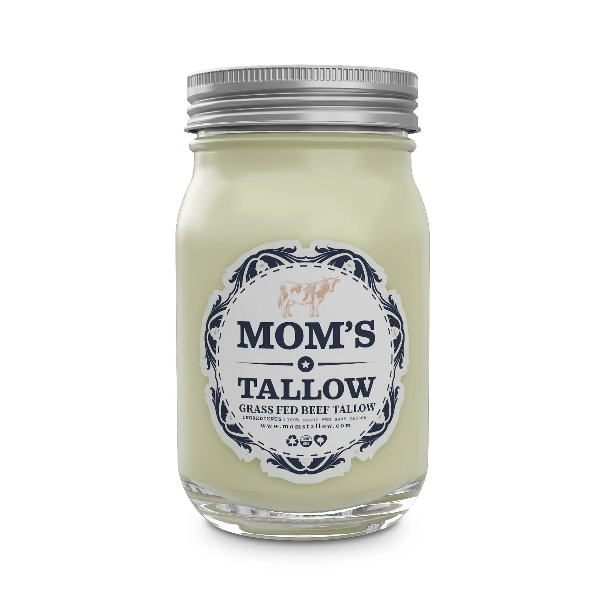 100% Grass-Fed Beef Cooking Tallow