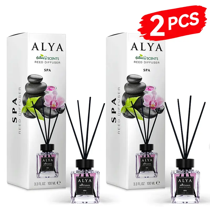 2 PCS Spa Scents-Reed Diffuser