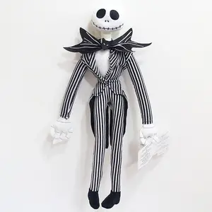 The Nightmare Before Christmas Jack Skellington Plush Toys Doll Skeleton Jake Plush Stuffed Toys for Children Kids Gifts Halloween