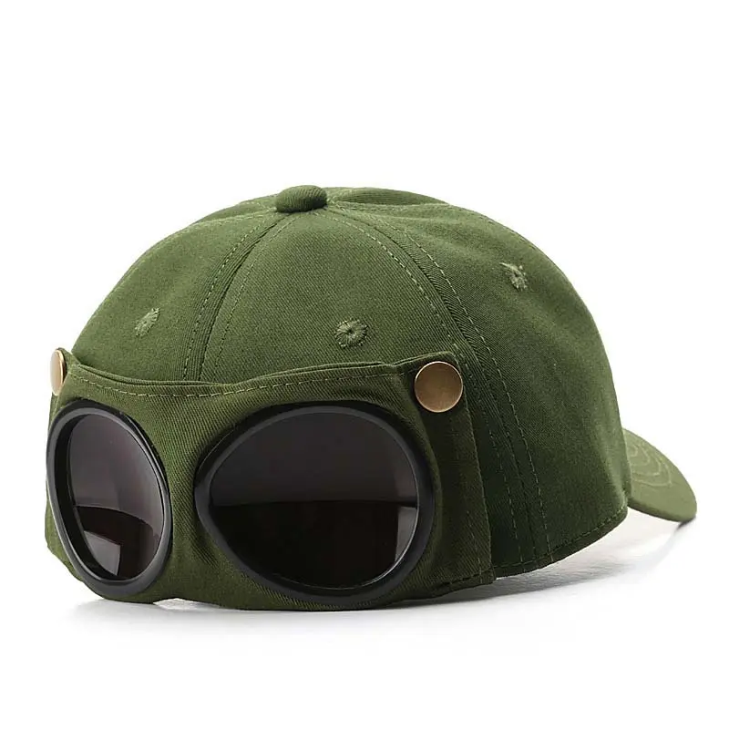 Trendy, Instagram-worthy, Korean-style, unique sunglasses, baseball cap, men's sunglasses, sun protection, versatile for spring and summer
