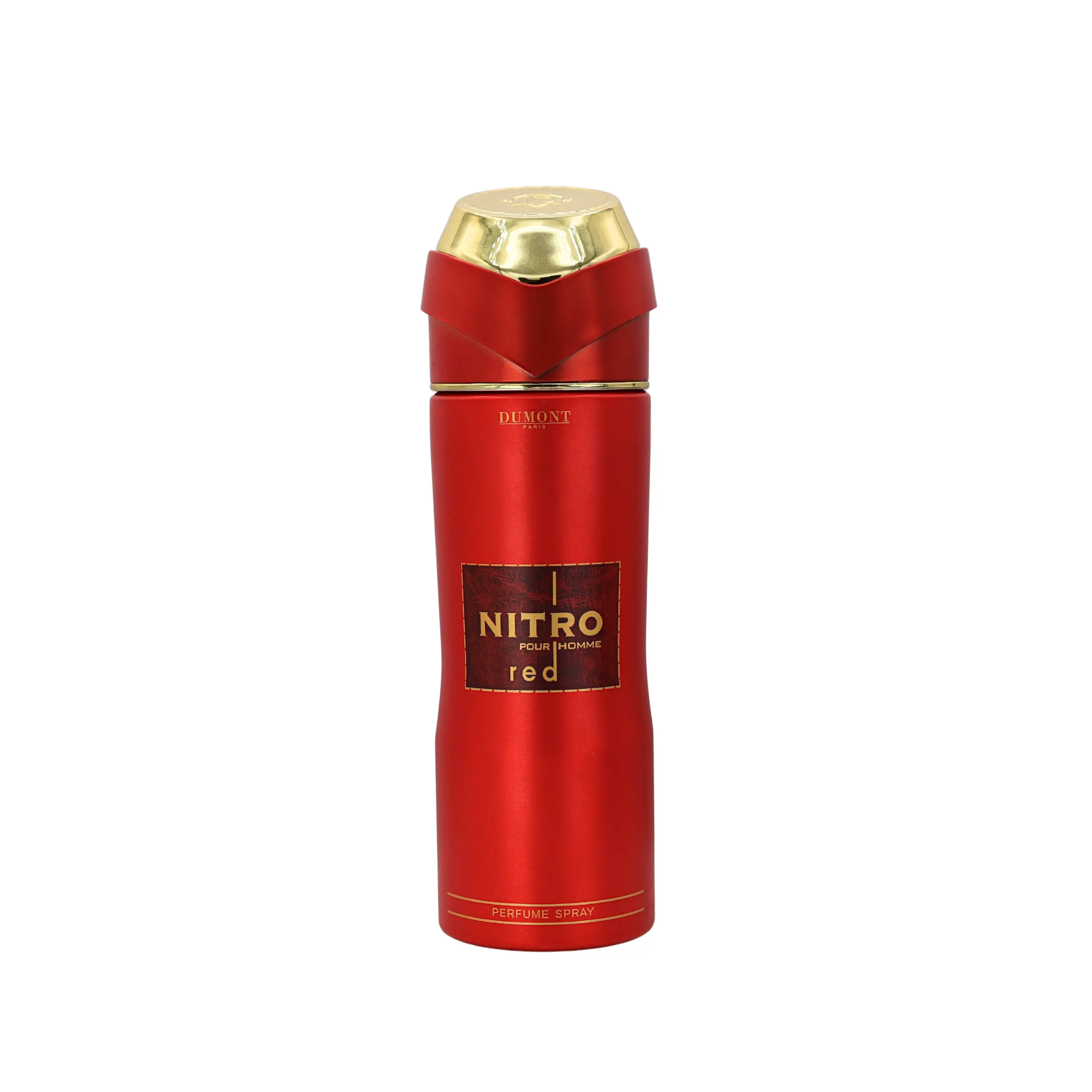 Dumont Nitro Red Pour Homme Eau de Parfum, Bold Signature Scent for Men, Long-Lasting Perfume with Fresh Fruit & Watermelon Notes, 6.8 fl oz / 200ml, Unique Scent, Perfumes, Adults, Fresh Fruits, Bold Intensity, Long Lasting Perfumes