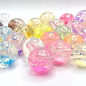 Glitter Snow Globe Luxury Beads (Water Bead) | Glitter Random Mix Crafting Beaded