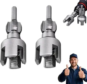 DN15 Water Pipe Threading Tool Hand Tool for Internal and External Wire Opening Integrated Pipe Thread Cutter Only for DN15 Pipes