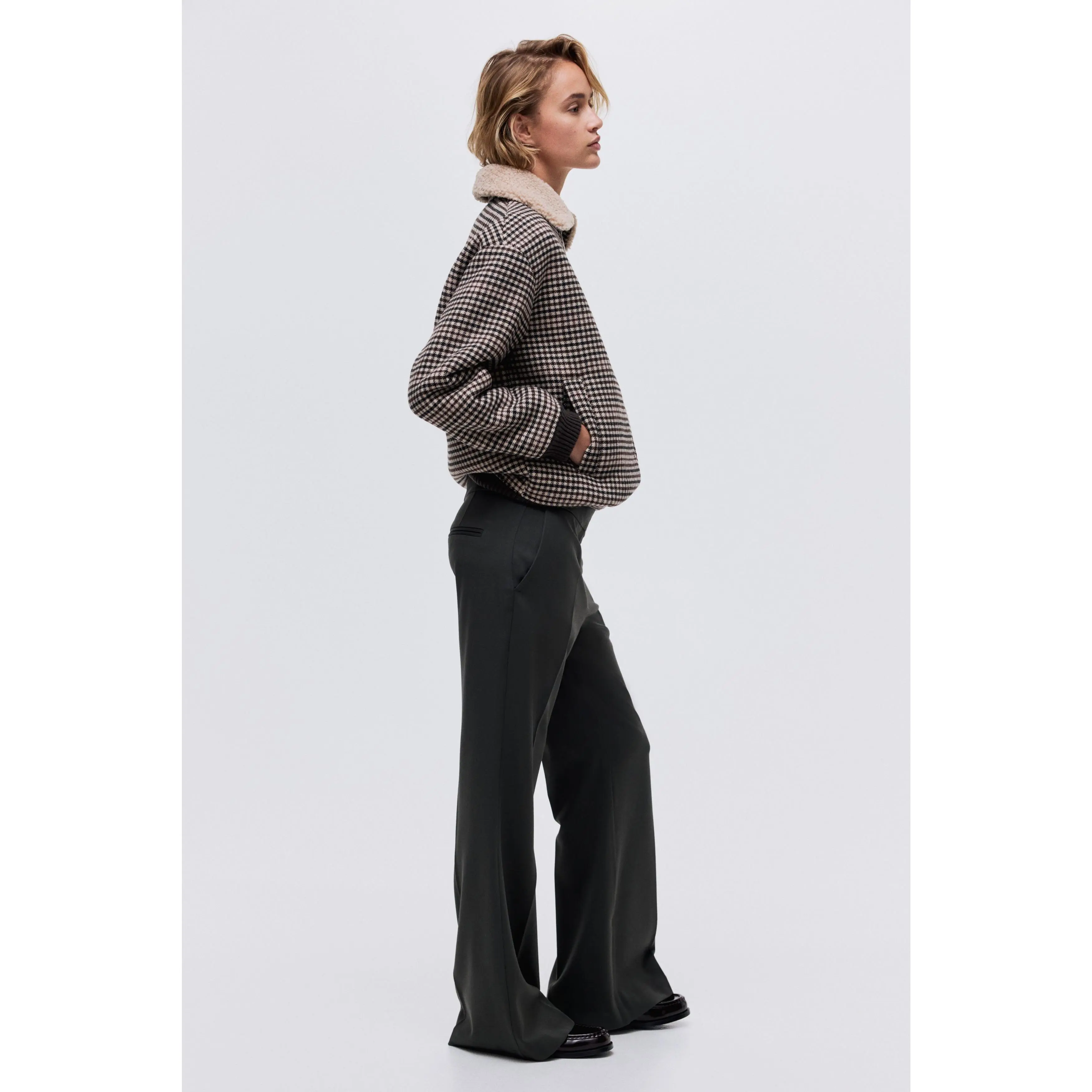 H&M Flared tailored trousers