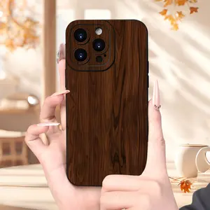 Stylish And Creative Wood Grain Pattern Phone Case with a Matte Finish, Offering a Comfortable Grip, Suitable for Both Men And Women, Compatible with Iphone Models 16/16Pro/16Plus/16Promax/15/15Plus/15Pro/15Promax/14/14Plus/14Pro/14Promax