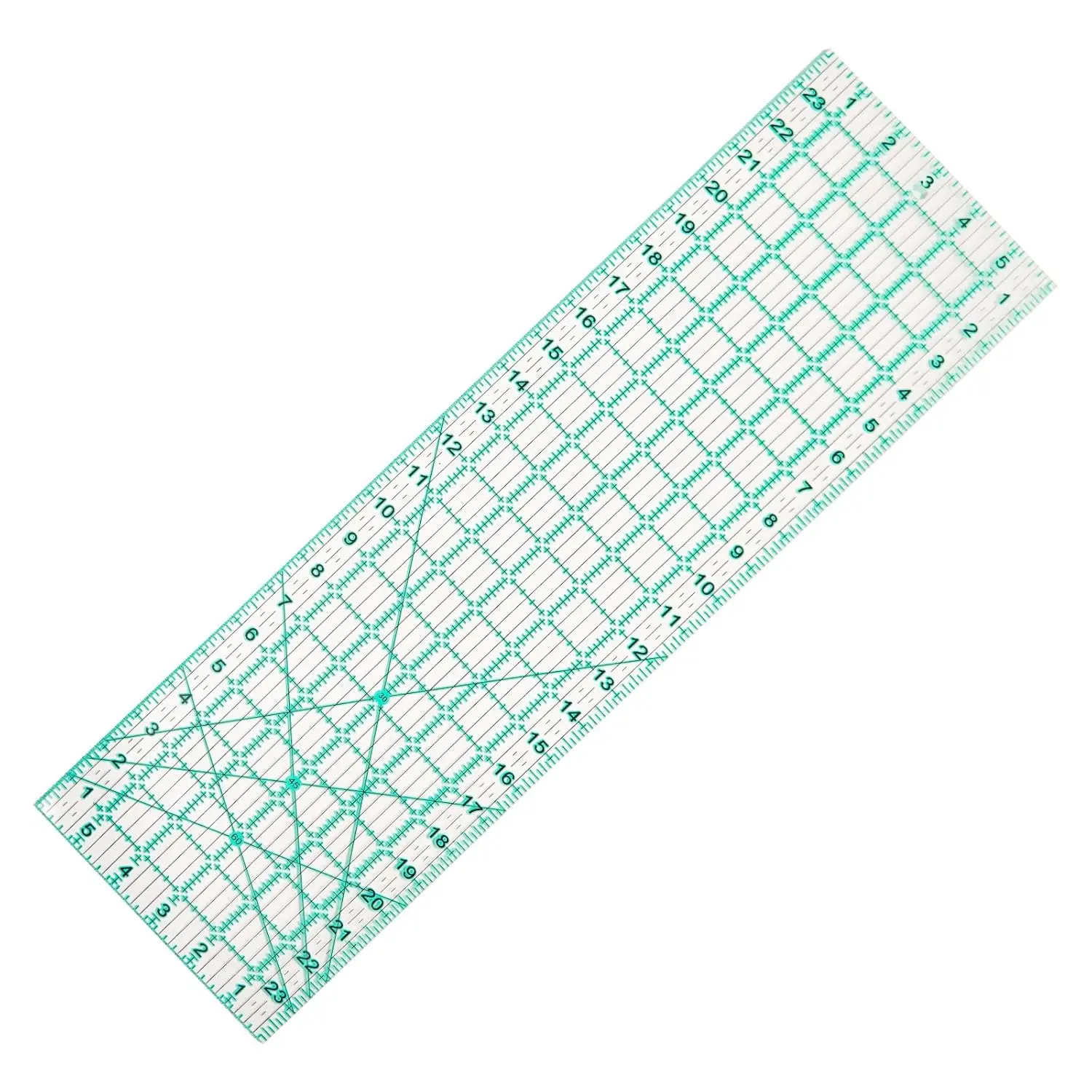 Quilting Ruler 6" x 24" Sewing  Ruler Anti-Slip Metric Ruler DIY Quilting Tools with Clear Printed Lines for Precise