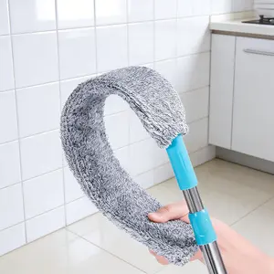 Retractable Gap Dust Cleaner | Flexible Microfiber Duster with Extension Pole | Easy Cleaning for Hard-to-Reach Gaps & High Surfaces