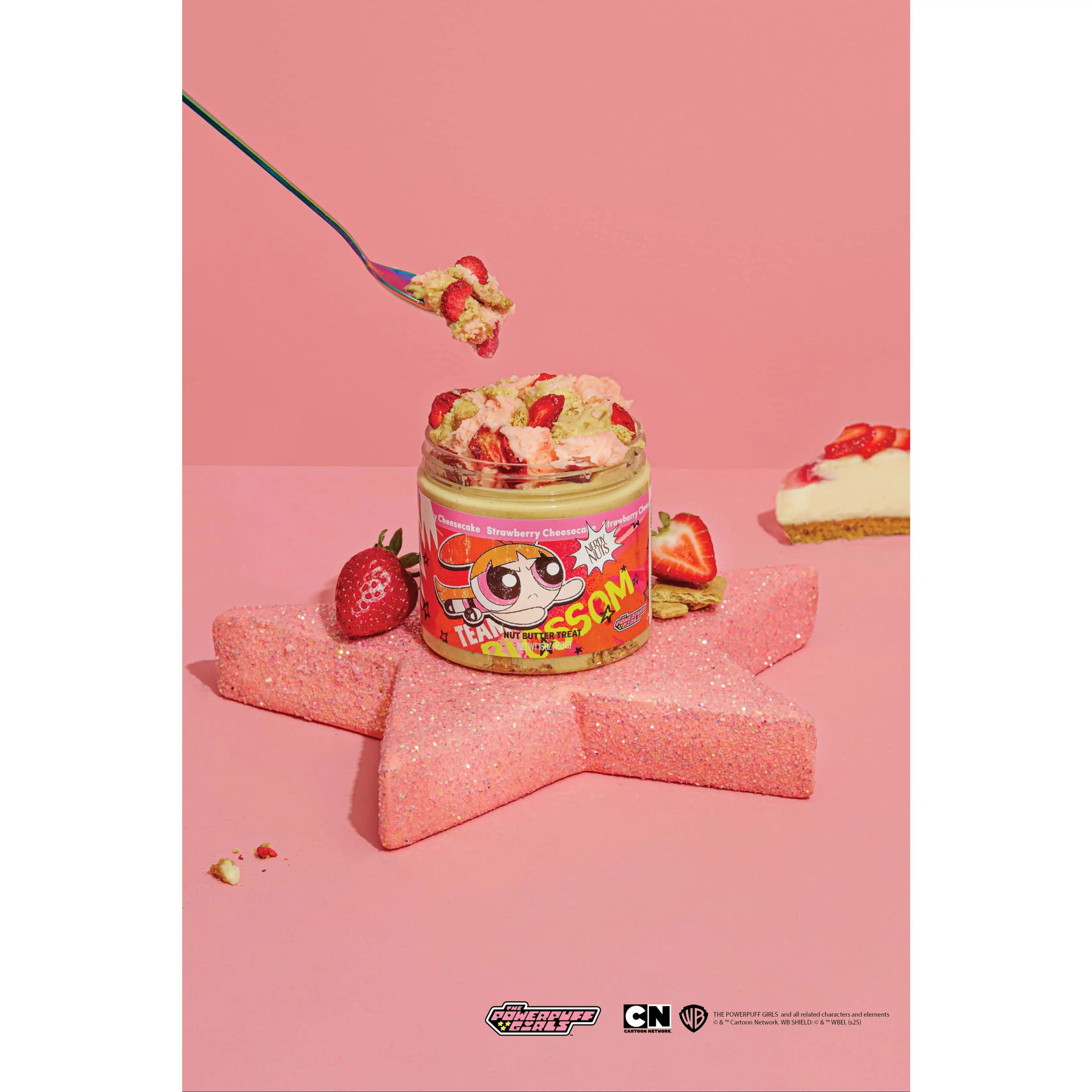 Strawberry Cheesecake Nut Butter Treat