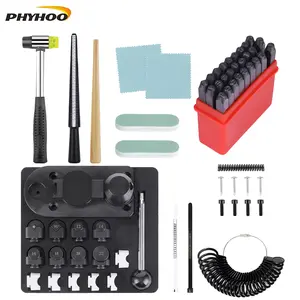 Ring Bending Machine Kit with Stamping Tools - Complete Jewelry Making Set for DIY Crafters & Hobbyists to Make Custom Rings at Home