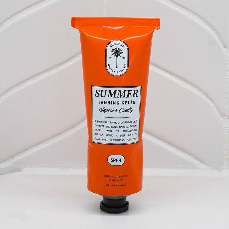 Summer Geleé Tanning Gelee SPF 4 and SPF 30 - Superior Quality Tanning Jelly for Natural Tanning Process