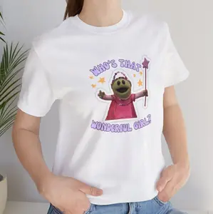 Nanalan Who's That Wonderful Girl  Short Sleeve Tee T-shirt ,Princess Cute Funny Gift Girly Tiktok Famous