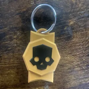 Helldivers 2 Medal Keychain
