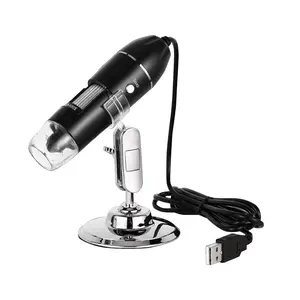 Portable Soldering Magnifier Endoscopic Digital Microscope with Stand, 500X-1600X Magnification for Cell Phone Repair, Office & Educational Microscopes, Digital Microscope Microscopes