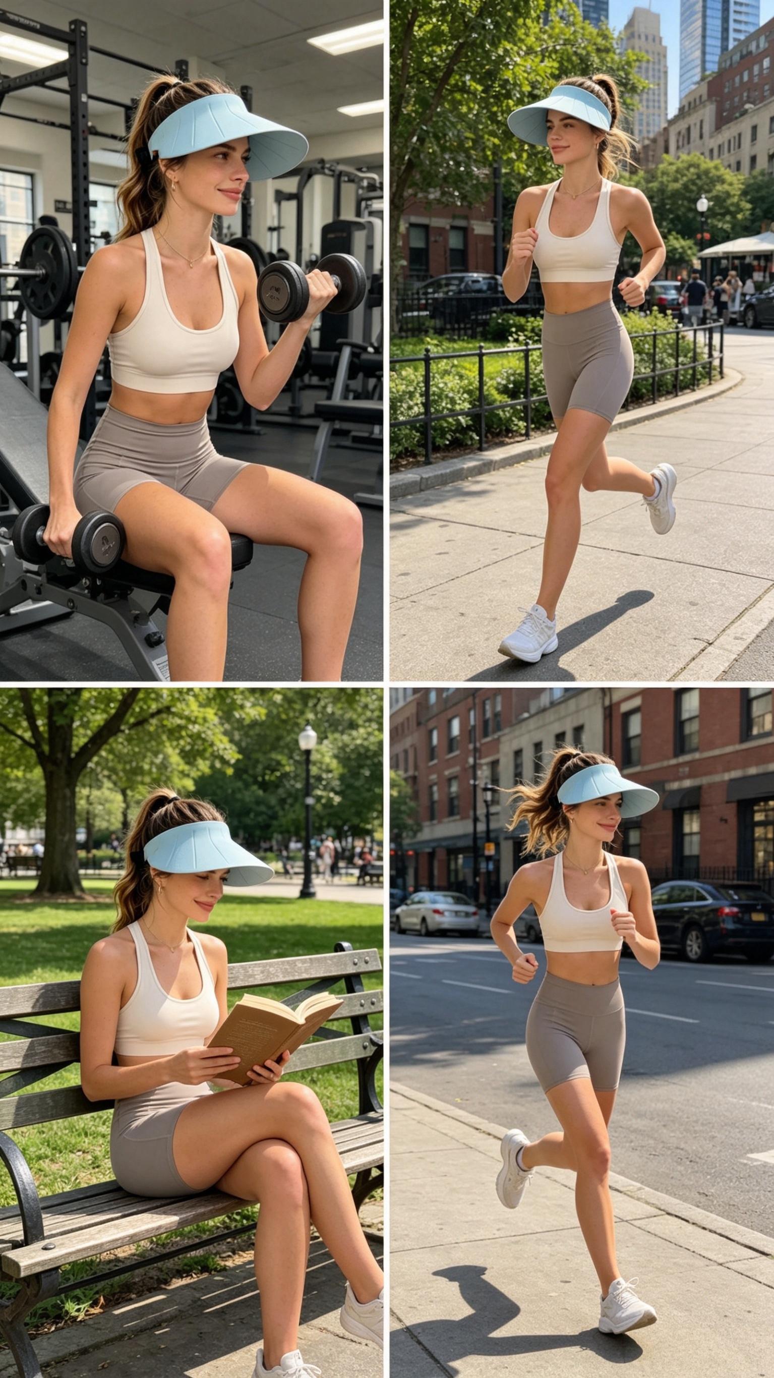 BOGO FREE Sun Visors! Free hat in random colorPortable Travel Sun Visor - 1s Rebound Foldable UV Protection Hat for Outdoor