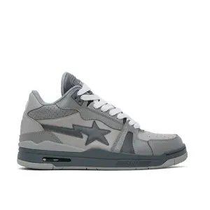 A Bathing Ape Green Sk8 Sta Grey
