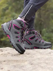 Ladies Outdoor Hiking Boots, Anti-slip Durable Footwear, Soft & Breathable Casual Shoes for Mountain Adventures