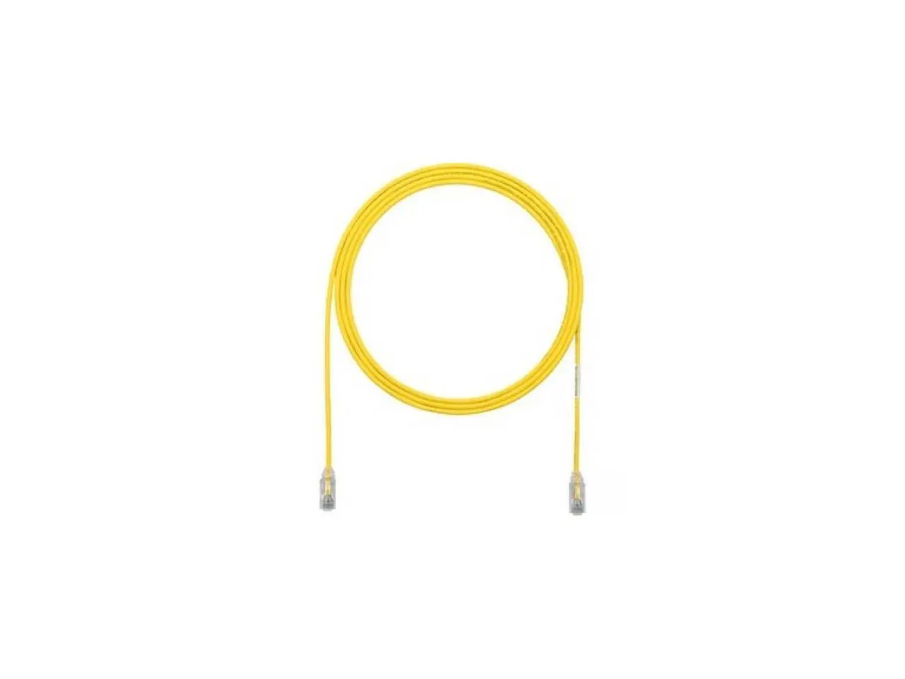 Panduit UTP28SP8INYL 8 in. Cat 6 Yellow Network Ethernet Cable