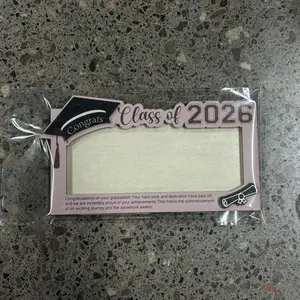 Graduation Gifts 2026 Money Holder, Wooden Graduation Money Cash Envelope Box Gift Packaging for Class of 2026 Senior College University Graduates Holiday Gifts Themed Gift Box