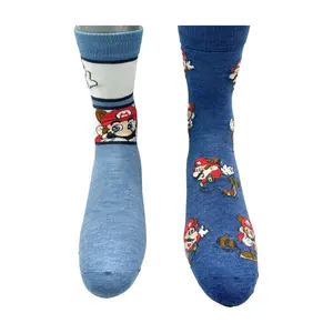 Super Mario Men's Crew Sock Set - 2 Pair