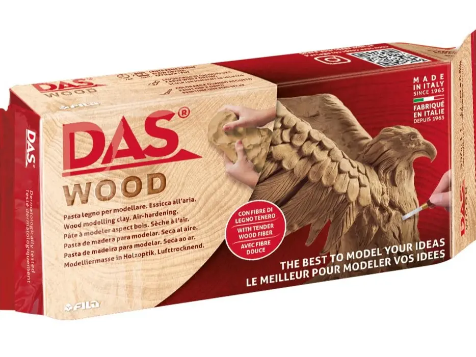 DAS Modeling Clay Air Hardening, Wood, 350g