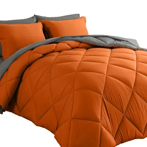 Cosybay 7pcs Luxury Quilt Set Bedding - Full/Queen/King Size Bedding Sets, 2 Pillowcases, 1 Flat Sheet, 1 Fitted Sheet, 2 Pillow Shams, Sweat-Absorbing Warm Luxury Textiles Bedroom Items for All Seasons Home Decor,Premium Quality, Christmas Gifts for Her,