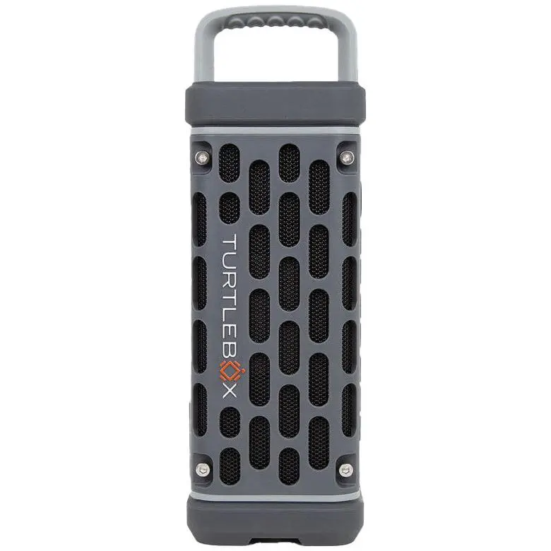Turtlebox Ranger Compact Wireless Audio Speaker, Magnetic Steel Portable Outdoor Speaker