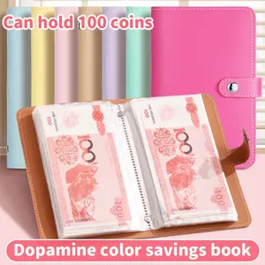 Budget Planner Challenge Binder, Couples Budgeting Notebook, Cash Storage Book, Savings Challenge Planner, Includes 50 Pages, Ideal Gift for Birthdays & Christmas