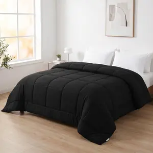 [Summer Vibes] NTBAY Cozy Soft Washable Luxury Comforter - Skin-Friendly Breathable Quilt, Cloud-like Down Alternative Comforter Duvet Insert, All Season Machine Washable Bedding