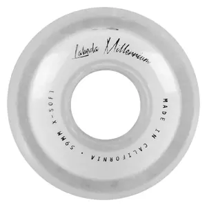 Labeda Roller Hockey Wheels - Millennium Gripper 59mm 74A White (Single)