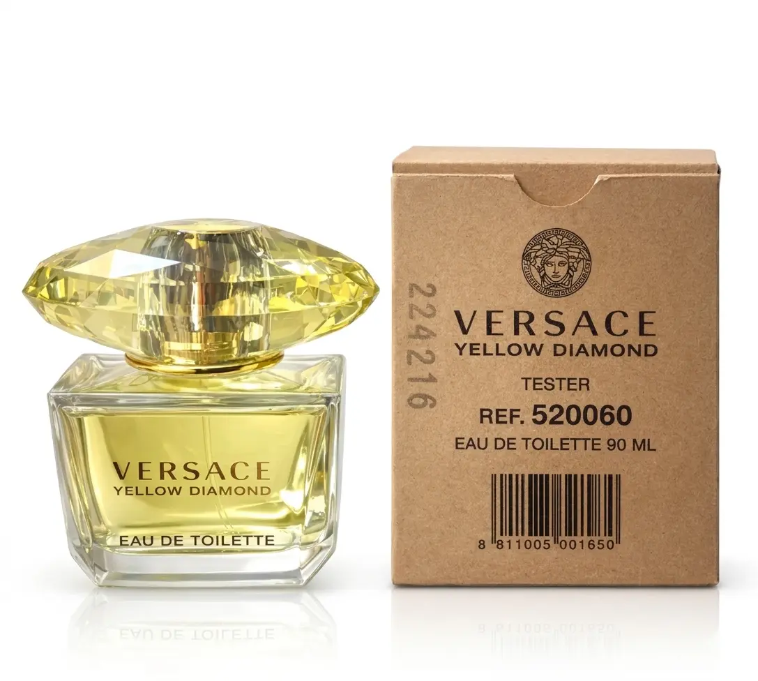Versace Yellow Diamond Eau de Toilette 3.0 fl oz -90ml for Women (Tester box)