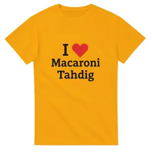 Macaroni Tahdig T-Shirt – for Macaroni Tahdig Lovers!