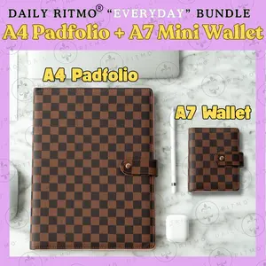 DAILY RITMO “Everyday” Bundle – A4 Padfolio & A7 Mini Wallet Binder Bundle