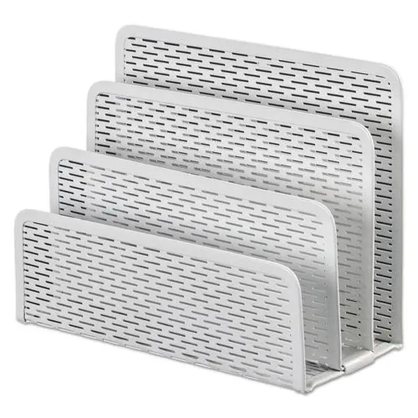 AOP Urban Collection Punched Metal Letter Sorter, White