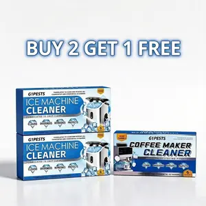 Buy 2 Get Free, Ice Machine Cleaner Maker Descaler - 6pcs Clean Tablets, Nickel Safe Scale Remover for Countertop tablets