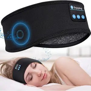 New BT Headset Wireless Headphones, Music Eye Mask Sports Headband, Outdoor Running Yoga Headband, Comfortable & Stylish Design, Headphones Gym