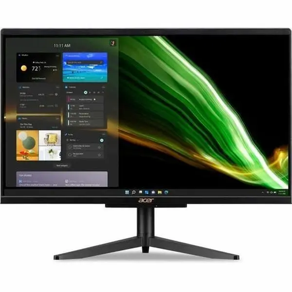 All-in-1 Desktop Computer, Intel Pentium QC N6005 Processor, 256 GB Storage, Black