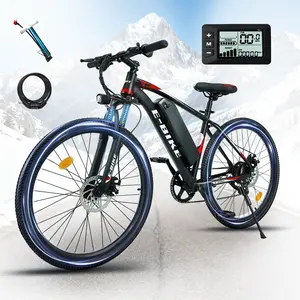 Spring 1500W Ebike for Adults 25MPH, 50+Mile Range Removable Battery, 26" MTB 7-Speed, Front Suspension Dual Brakes, UL 2849 Certified Lightweight Commuter Mountain Bike