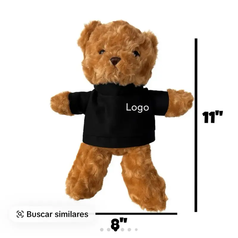 Personalized Cute Teddy Bear - Huggable Stuffed Animal with Car Emblem, Ideal for Party Bags & Festive Gifts