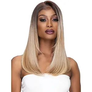 Janet Collection Premium Synthetic Melt HD 13X6 Swiss Lace Front Wig - POLINA