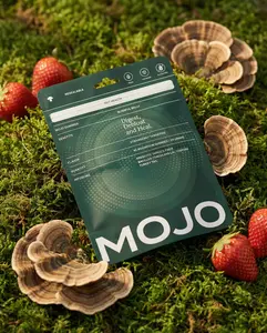 Mojo Gut Health Gummies with Probiotics & Botanicals for Digestive Support & Wellness Strawberry Tangerine Flavor Vitamin Fitness - Dietary, Healthcare