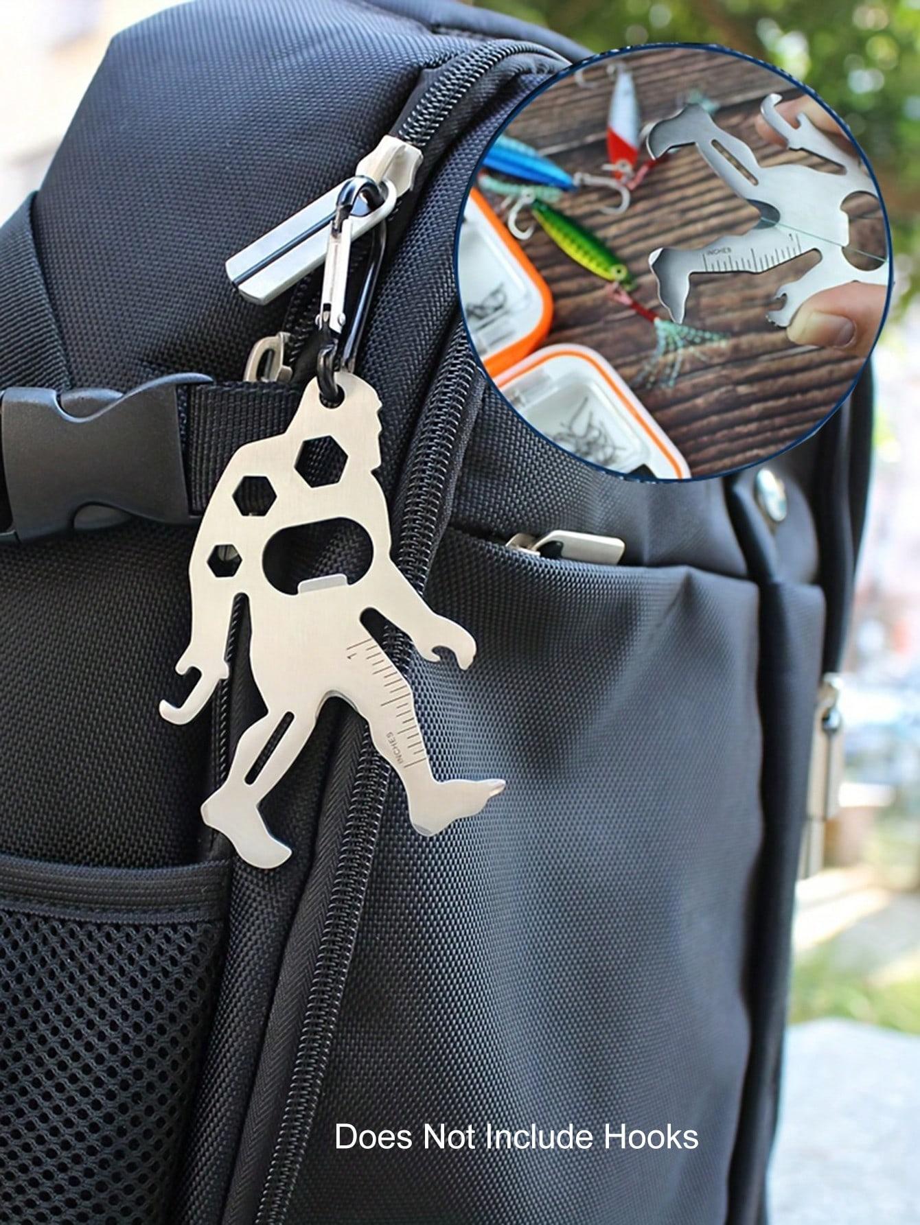 Funny Men Gift Ideas for Him - Unique Easter Basket Stuffers Small EDC Pocket Tool for Dad Boyfriend Husband Boys, Unique Birthday Fathers Day Valentines Gifts, Cool Stocking Stuffer Just Because Gift 1PC Ape Man Bigfoot Multi-Function Tool Card