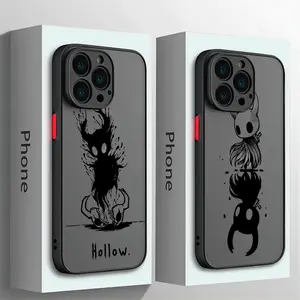Phone Case For iPhone 17 16 15 14 13 12 11 Pro Max  Plus Matte Transparent Back Cover Protection Protective