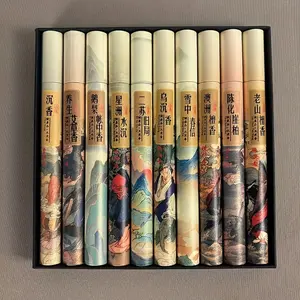 Traditional Incense Gift Set - 400 Sticks with Sandalwood & Agarwood Scents for Meditation, Yoga, and Home Decor - Scented Aroma Fragrance - Perfume Freshener